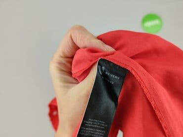 czerwona bluzka z baskinką: By very, Bluzka damska, rozmiar L — 5