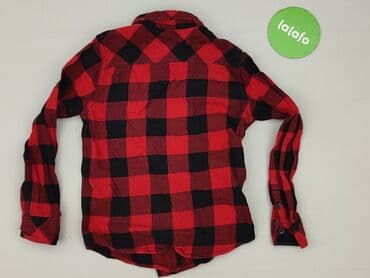 blaklader spodnie: Shirt 8 years, condition - Very good, pattern - Cell, color - Red — 3