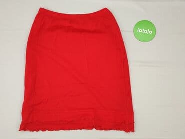 jedwabne spódnice midi: Women`s skirt, size L — 3