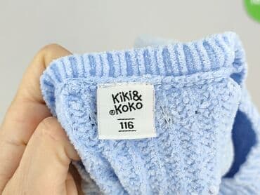 modne jeansy: Sweterek, Kiki & Koko, 5-6 lat, 110-116 cm, stan - Bardzo dobry — 4