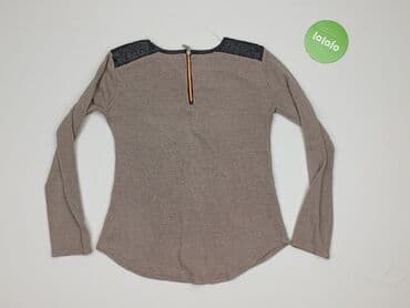 sweter piórkowy na drutach: Bluzka damska, rozmiar S — 4