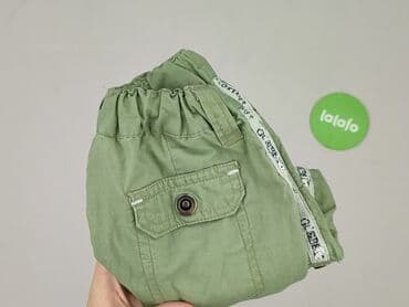 krótkie spodenki niemowlęce 74: Baby material trousers, 12-18 months, 80-86 cm, TEX, condition - Very good — 6