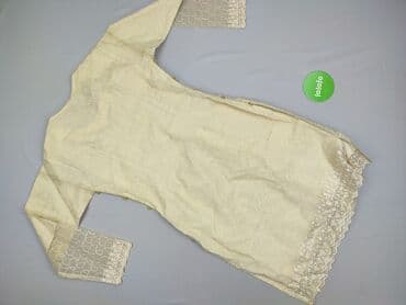 eleganckie spodnie z tuniką na wesele: Sukienka damska, rozmiar S — 4