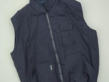 jacket: Męska kamizelka ocieplana Panoply - Kolor: granatowy - Zapinanie — 1