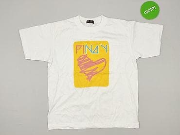 oversize basic t shirt: T-shirt damski, rozmiar S — 2