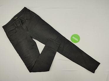 czarne jeansy pull: Jeansy damskie, rozmiar S — 2