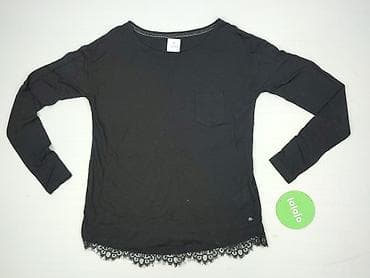 czarne bluzki basic: Bluzka damska, rozmiar S — 2