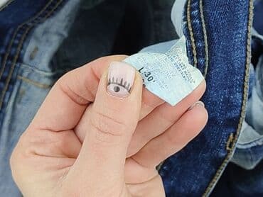 koszulka z zetorem: Jeansy dla mężczyzn, L — 4