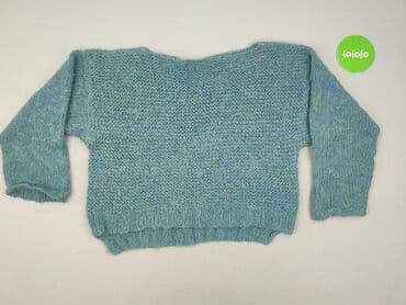 sweter piórkowy na drutach: Sweter damski, rozmiar 6XL — 2