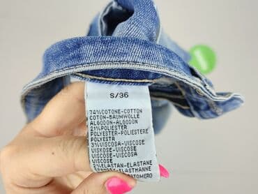 tanie jeansy mom fit: Nina Carter, Spodnie 3/4 damskie, rozmiar S — 5