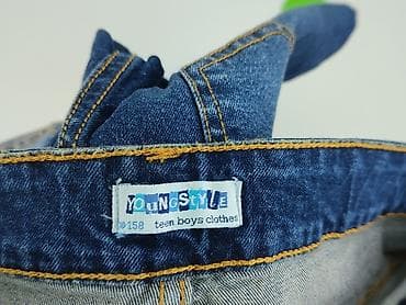 Spodnie jeansowe, Young Style, 13 lat, 158, stan - Idealny — 4