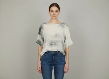 długie t shirty oversize: Bluzka damska, rozmiar One size — 1