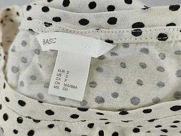 koszule justa: H&M Basic, T-shirt damski, rozmiar S — 4