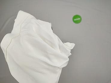 biale klapki a: Zara, Spodnie materiałowe damskie, rozmiar M — 6