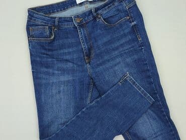 jeansy straight i regular damskie samsoe samsoe: Denim, Jeansy damskie, L — 1
