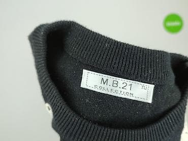 sweter dekolt serce: MB, Sweter damski, rozmiar 3XL — 4