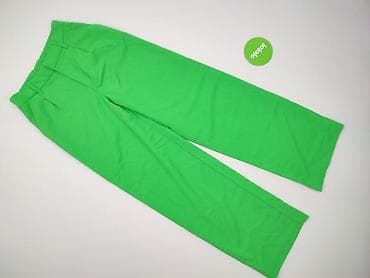 b: H&M Divided, Material trousers for women, size 2XS — 2