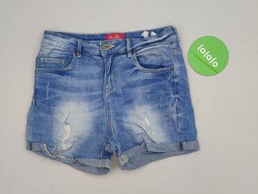 szorty jeansowe damskie z dziurami: Chillin, Szorty damskie, rozmiar S — 2