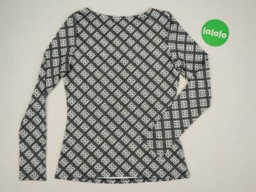 bluzka z kwiatem 3d h: Women's blouse, size S (EU 36) — 3