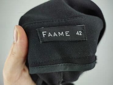 długie spodnie damskie dla wysokich: Spodnie materiałowe damskie, rozmiar L — 6