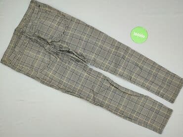 jeansy damskie podarte: H&M, Material trousers for women, size 2XS (EU 32) — 3