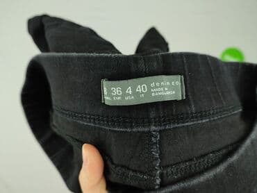 joggery damskie czarne allegro: Denim Co, Legginsy rozmiar S — 4