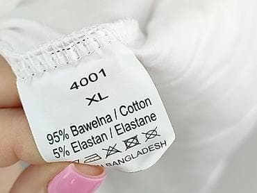 biala koszula: Guess, T-shirt damski, rozmiar XL — 5