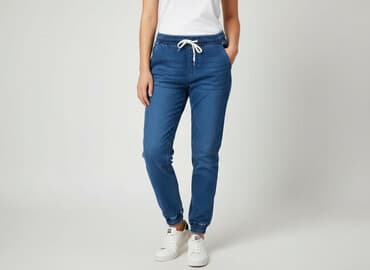 jeansy ze ściągaczami: Jeans for women, size S — 1