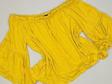 żółte bluzki z krótkim rękawem: Gate Woman, Bluzka damska, rozmiar S — 1
