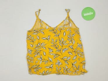 bluzka żółta w czarne paski: Sinsay, Top damski, rozmiar XS — 3