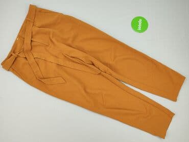 spodnie paperbag dla kogo: Spodnie materiałowe damskie, rozmiar S — 2