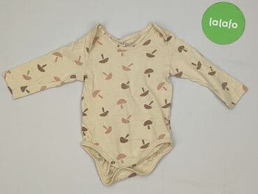 pomaranczowe spodnie dresowe: Body, Fox&Bunny, 6-9 months, 
condition - Very good — 2
