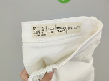 zara woskowane spodnie: Esmara, Material trousers for women, size S (EU 36) — 5