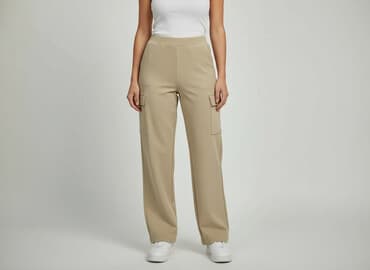 house spodnie cargo damskie: Sinsay, Spodnie materiałowe damskie, rozmiar S — 7