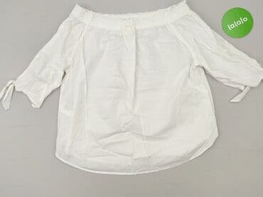 hm bluzki z krótkim rękawem: H&M L.O.G.G., Bluzka damska, rozmiar S — 3