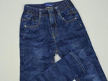 moraj spodnie: Spodnie jeansowe, 8 lat, 122/128, stan - Bardzo dobry — 1