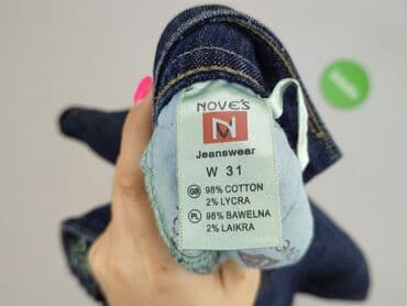 granatowe krótkie spodenki: Szorty damskie, rozmiar L — 4