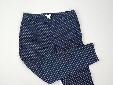 carrot jeans: Spodnie materiałowe damskie, rozmiar L — 1