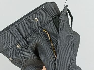 zara woskowane spodnie: Material trousers for women, size M (EU 38) — 7