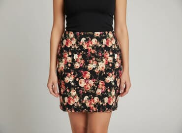 modna kiecka spódnice ołówkowe: Basic, Spódnica damska, rozmiar L — 7