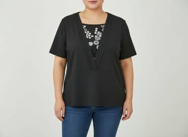 bluzki w stylu japonskim: Bluzka damska, rozmiar 2XL — 8