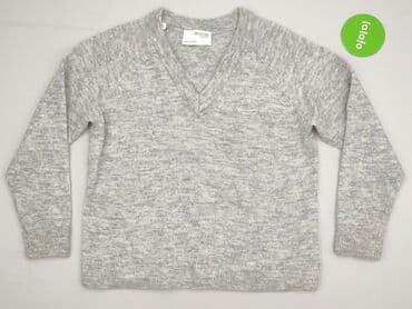 sweter piórkowy: Selected Femme, Sweter damski, rozmiar L — 4