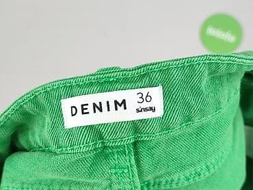 Kobiety: Denim, Szorty damskie, rozmiar S — 4