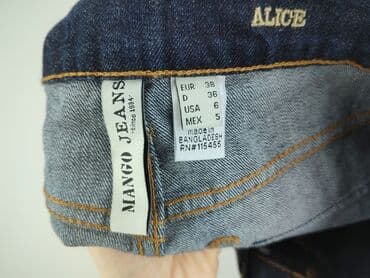 białe spodnie mango: Jeansy damskie, S — 5