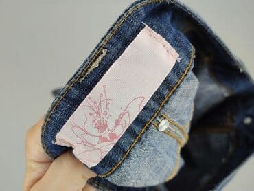 krótkie spodenki dżinsowe dla dzieci: Szorty damskie, rozmiar L — 4