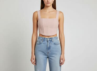 gorsetowe bluzki: Missguided, Top damski, rozmiar XS — 7