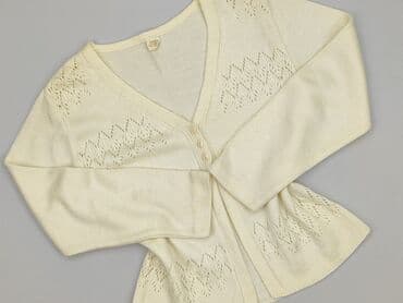 biały sweter rozpinany stylizacje: Kardigan damski, rozmiar M — 1