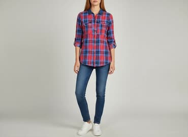 koszulki z długim rękawem damskie sisley: Sisley, Koszula damska, rozmiar S — 7