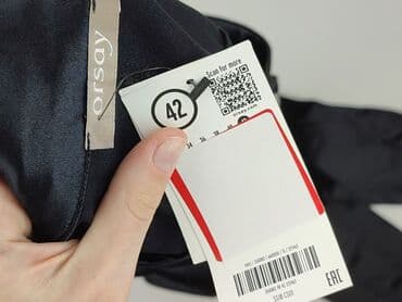 jeansy damskie podarte: Orsay, Spodnie materiałowe damskie, rozmiar XL — 4