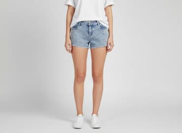 dawniej spodnie do konnej jazdy: Szorty damskie, rozmiar M — 7